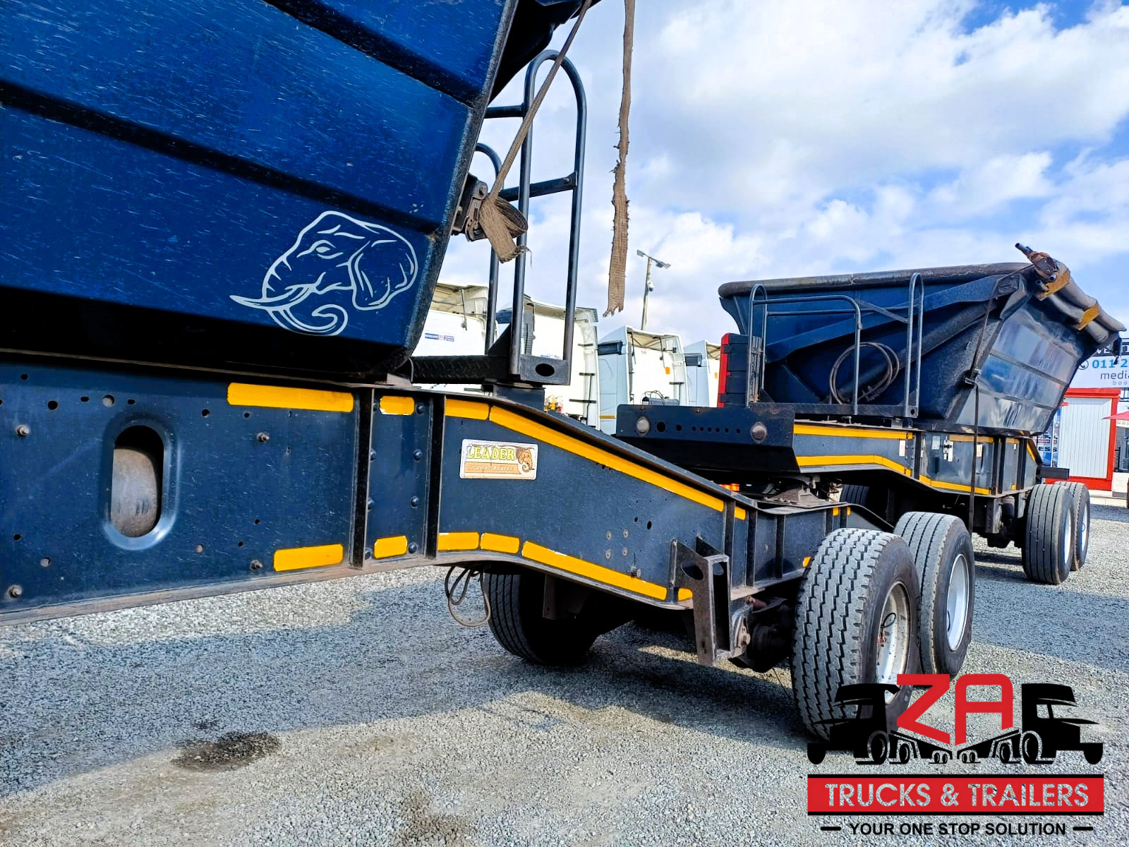 2020 LEADER 20 CUBE SIDE TIPPER TRAILER #53292